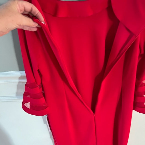 ❤️😍Calvin Klein Sheath Bell/Sheer sleeve dress - Picture 10 of 10